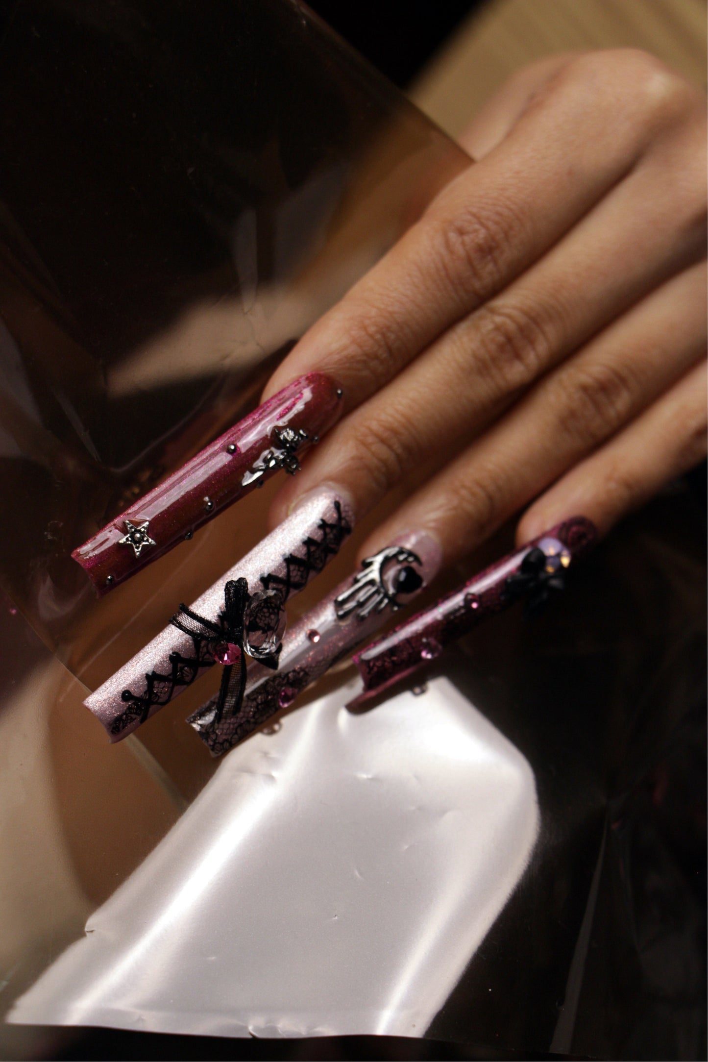 Black butterfly plaid Set【H43-1141】